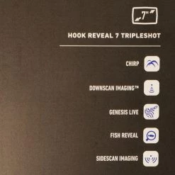 Lowrance HOOK Reveal 7 GPS/Fishfinder NZ/AU With TripleShot Transducer -Lowrance Online Store 143552 2