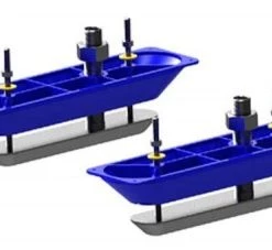 Lowrance/Simrad Stainless StructureScan HD Thru-Hull Transducer Pair